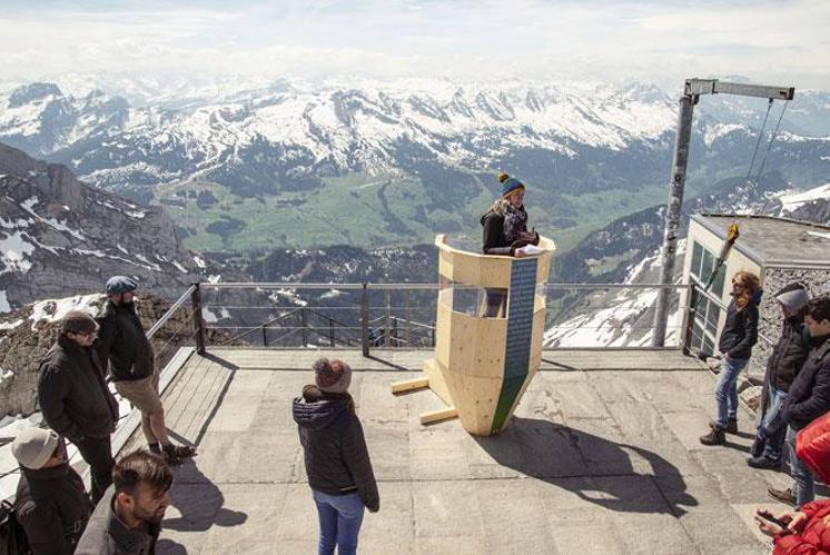 Junge Erwachsene predigten auf dem Säntis