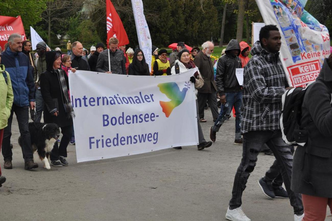 Hunderte Menschen werden auch in diesem Jahr rund um den Boden für den Frieden auf die Strassen gehen.